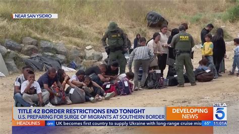 Southern California shelters expecting surge of migrants as Title 42 ends